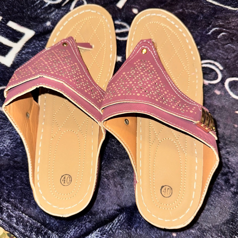 Stylish Women's Sandals in Purple